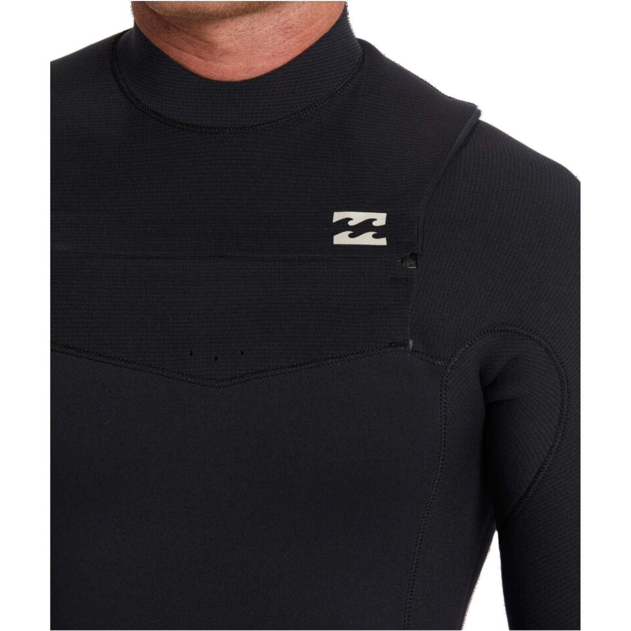 2025 Billabong Mens Revolution Natural 5/4mm Chest Zip Wetsuit ABYW100269 - Black